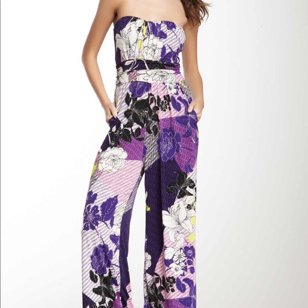 Like new Surpluses keyhole strapless jumpsuit